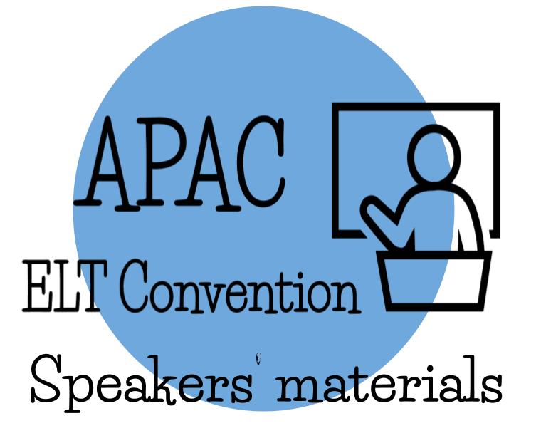 Click on the image to see the materials provided by speakers during previous editions of our ELT Convention