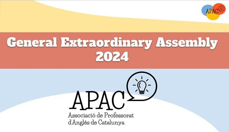 Last Saturday was our Extraordinary General Assembly to decide the future of APAC, and it went really well. 😊
We&rsquo;re delighted that APAC is going to continue under the Presidency of Shay Coyne, with Pere Par&eacute;s as Vicepresident, Maica Ro